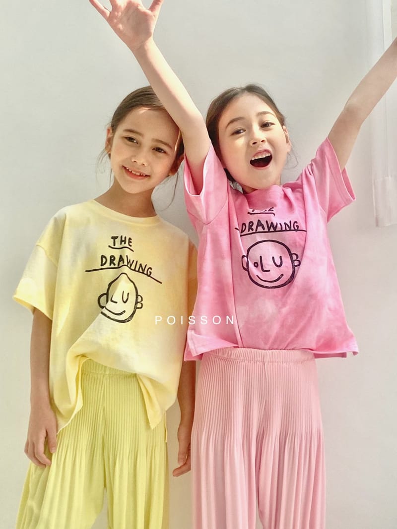 POISSON - Korean Children Fashion - #Kfashion4kids - Drawing Tee - 7