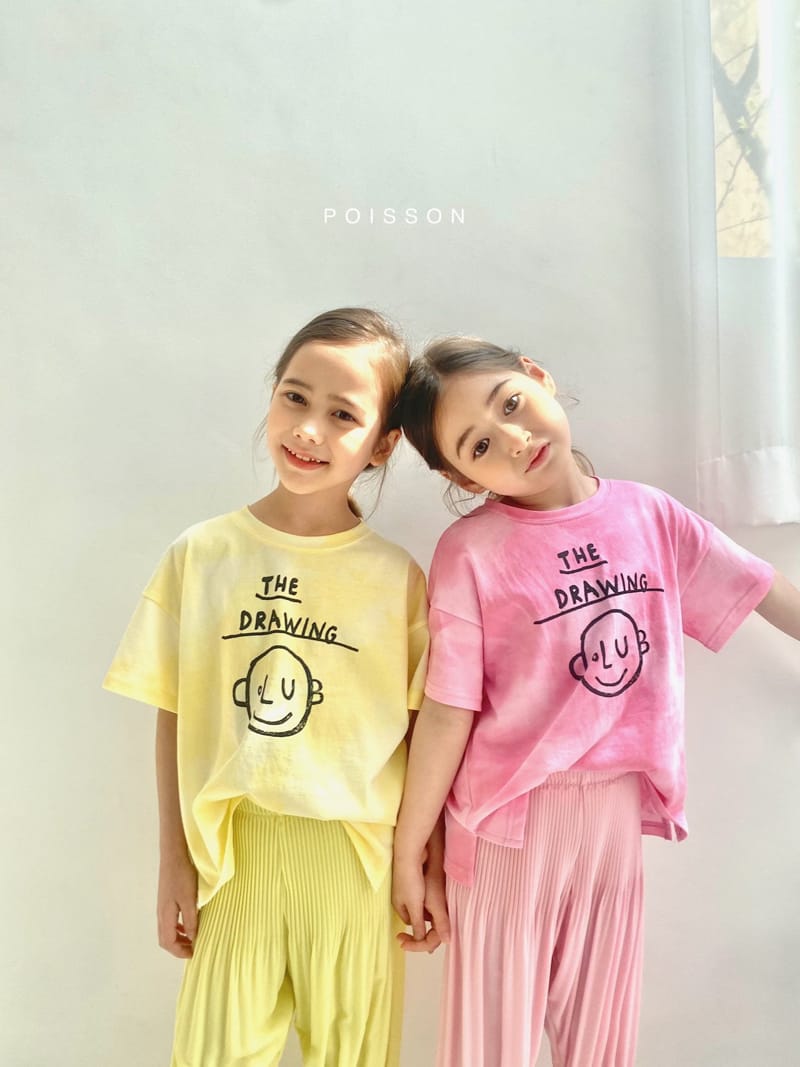 POISSON - Korean Children Fashion - #Kfashion4kids - Drawing Tee - 9