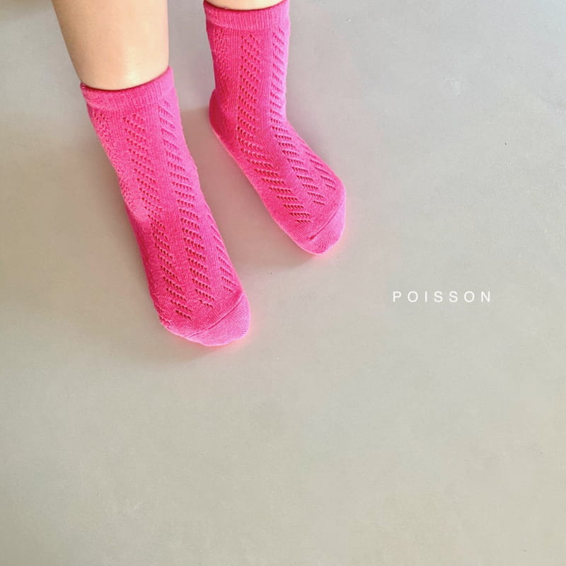 POISSON - Korean Children Fashion - #Kfashion4kids - Summer Socks [set of 4] - 4