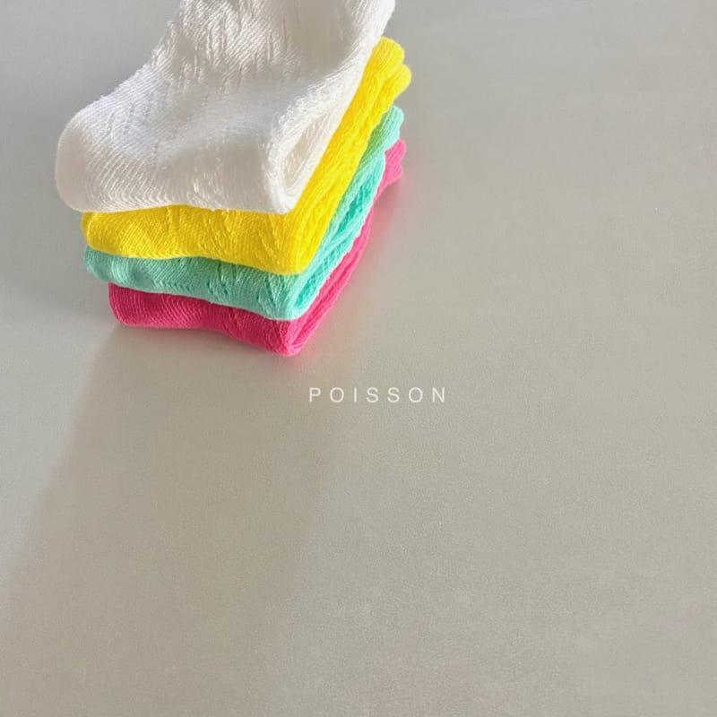 POISSON - Korean Children Fashion - #Kfashion4kids - Summer Socks [set of 4] - 6