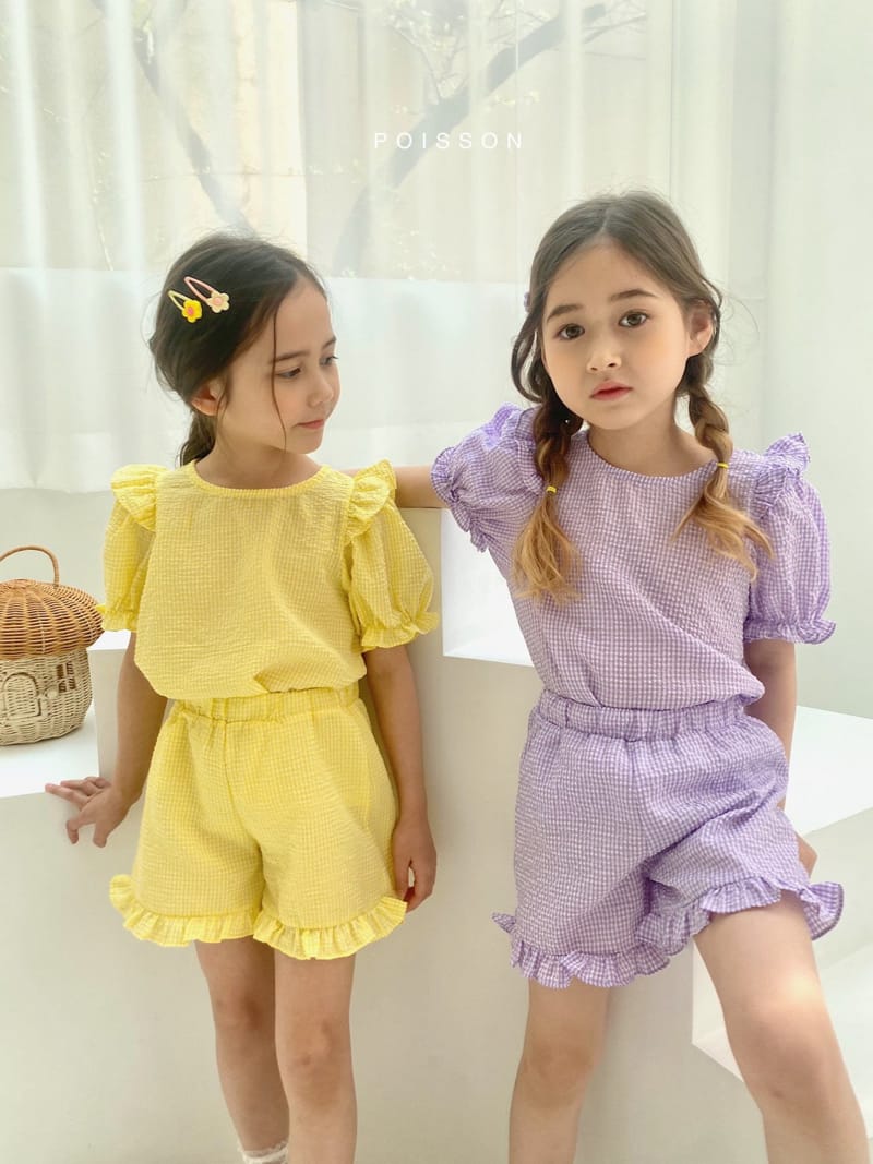 POISSON - Korean Children Fashion - #Kfashion4kids - Candy Top Bottom Set