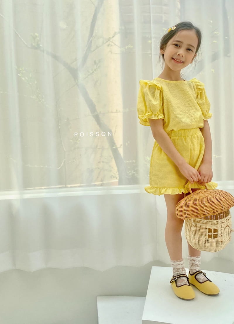 POISSON - Korean Children Fashion - #Kfashion4kids - Candy Top Bottom Set - 8