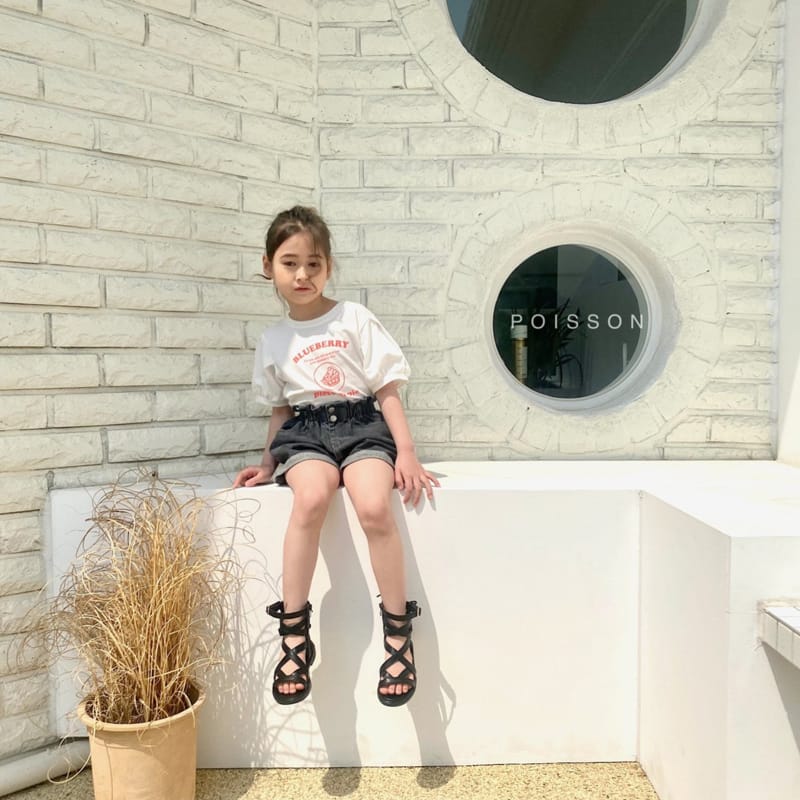 POISSON - Korean Children Fashion - #Kfashion4kids - Blueberry Tee - 12