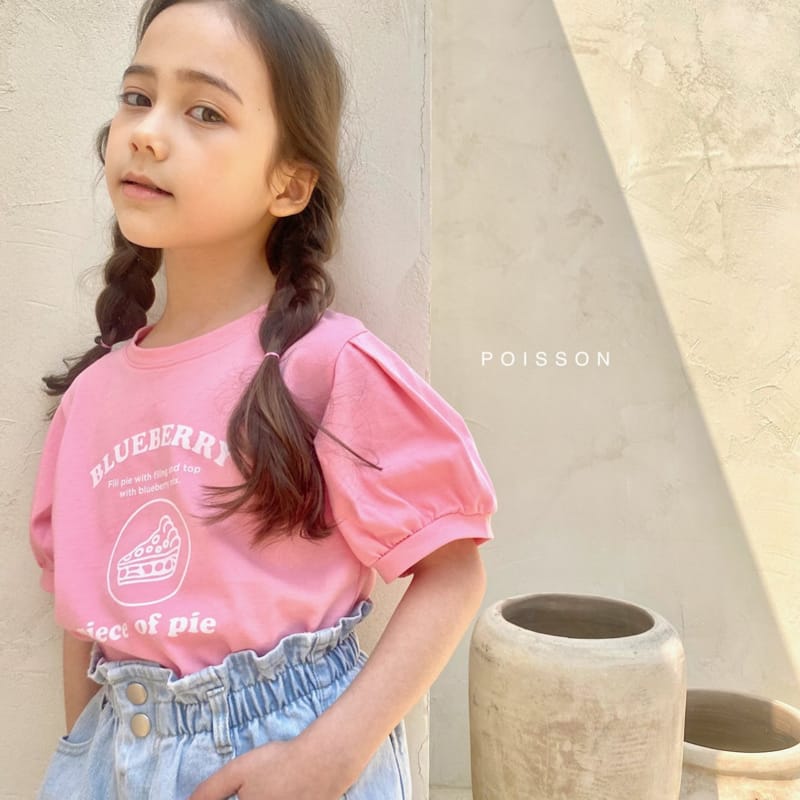 POISSON - Korean Children Fashion - #Kfashion4kids - Blueberry Tee - 3