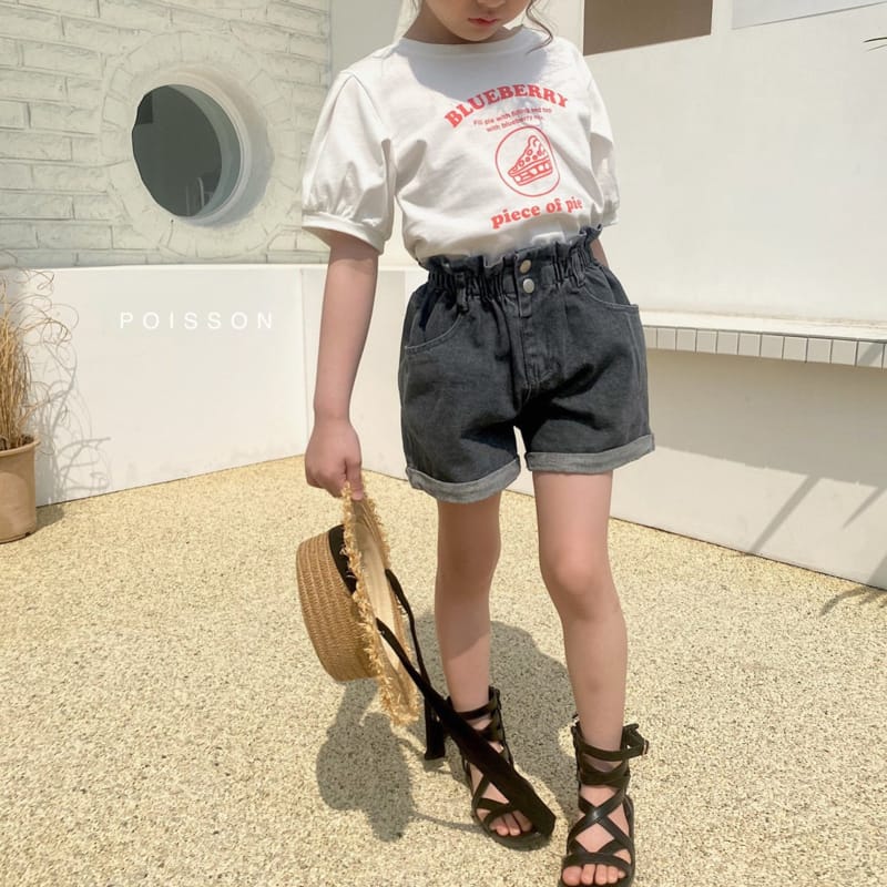 POISSON - Korean Children Fashion - #Kfashion4kids - Blueberry Tee - 4