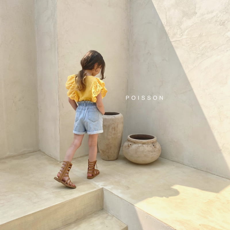 POISSON - Korean Children Fashion - #Kfashion4kids - Elle Ruffle Tee - 10