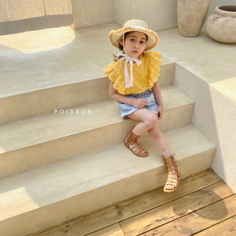POISSON - Korean Children Fashion - #Kfashion4kids - Elle Ruffle Tee - 11