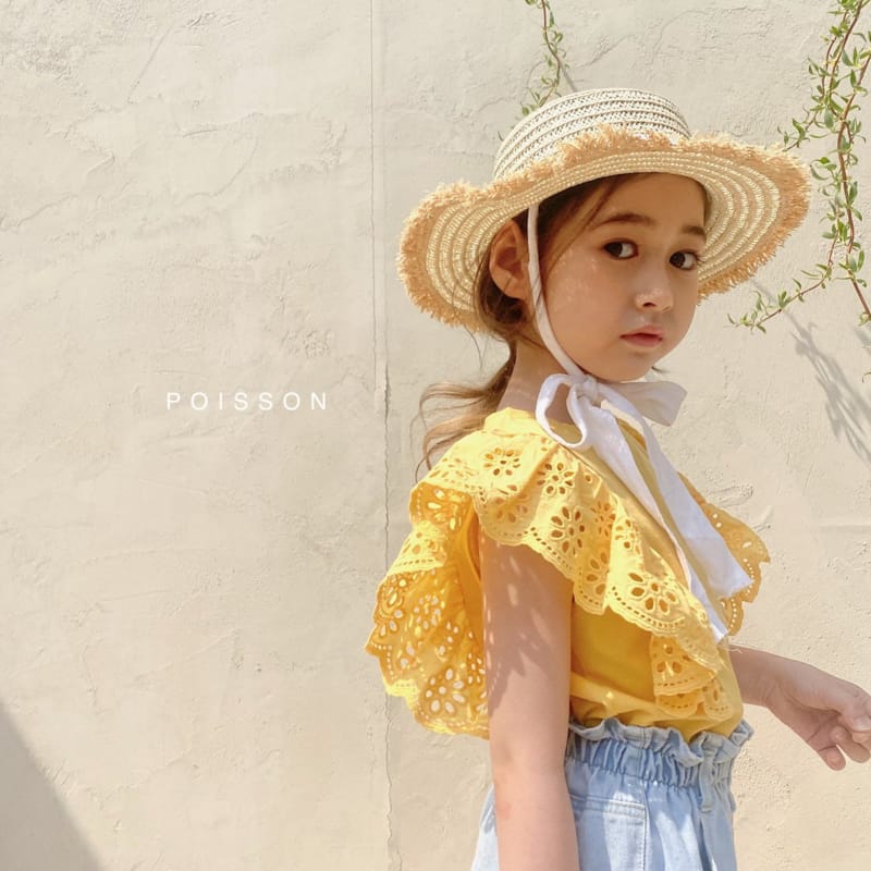 POISSON - Korean Children Fashion - #Kfashion4kids - Elle Ruffle Tee - 3