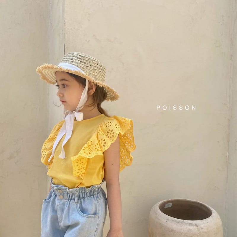 POISSON - Korean Children Fashion - #Kfashion4kids - Elle Ruffle Tee - 4
