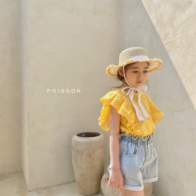 POISSON - Korean Children Fashion - #Kfashion4kids - Elle Ruffle Tee - 5