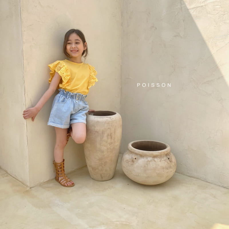 POISSON - Korean Children Fashion - #Kfashion4kids - Elle Ruffle Tee - 8
