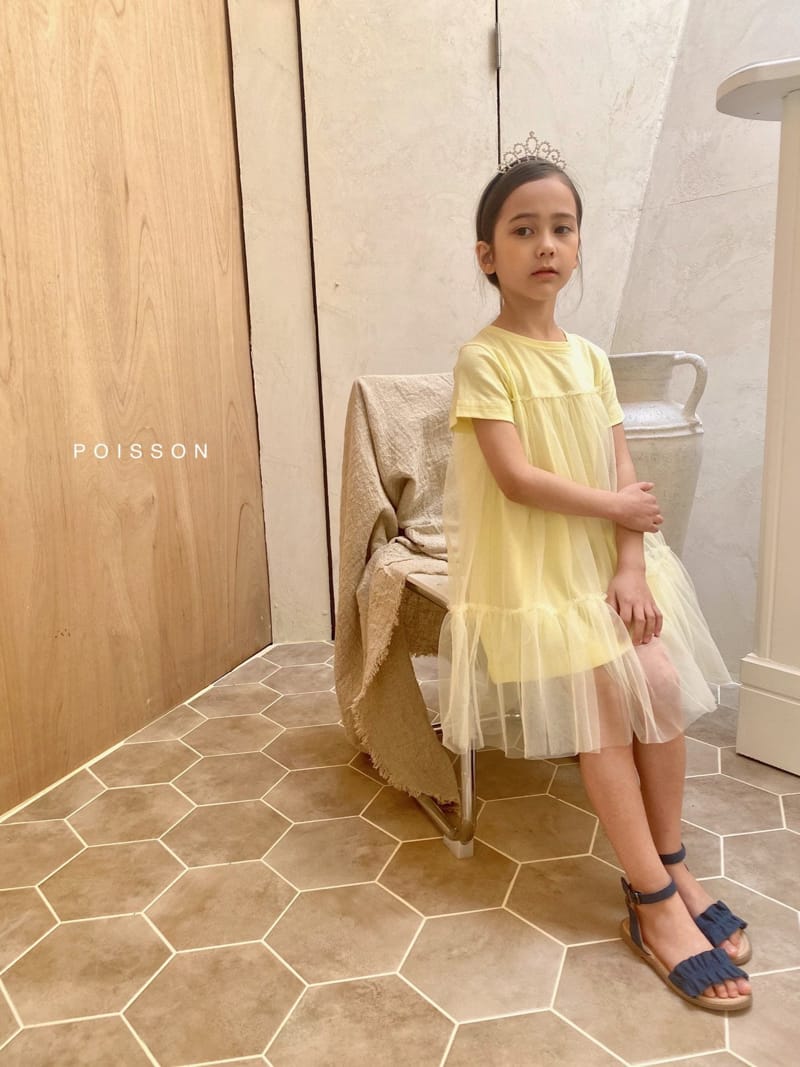POISSON - Korean Children Fashion - #Kfashion4kids - Summer Fur Tutu One-piece - 11