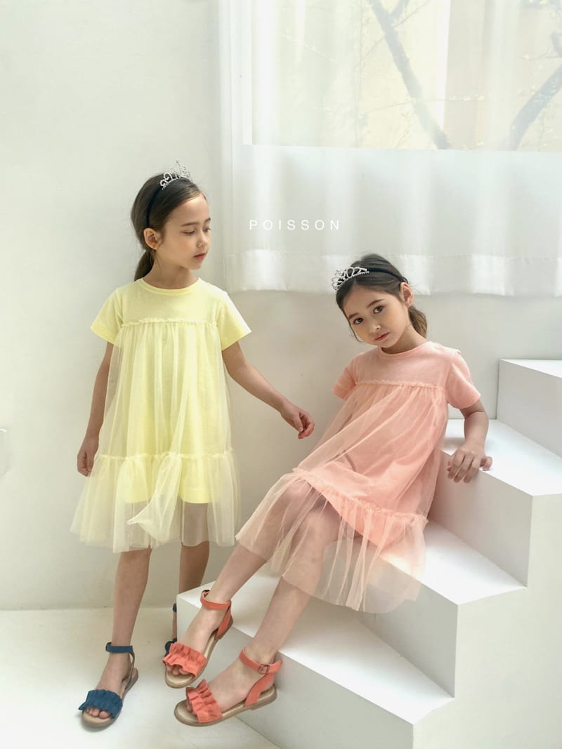 POISSON - Korean Children Fashion - #Kfashion4kids - Summer Fur Tutu One-piece - 12