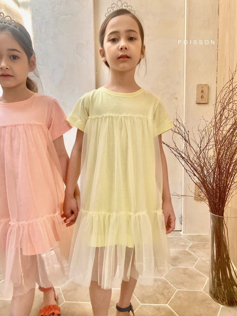POISSON - Korean Children Fashion - #Kfashion4kids - Summer Fur Tutu One-piece - 8