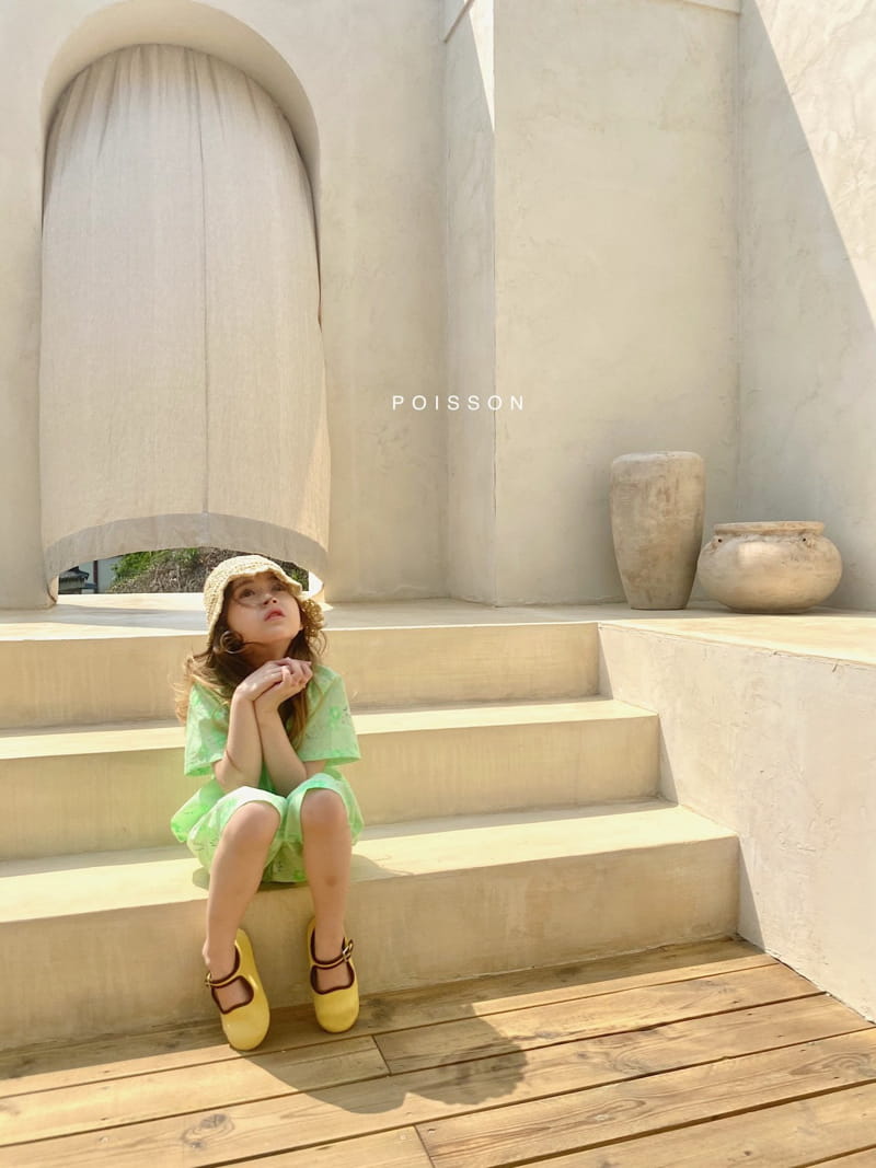 POISSON - Korean Children Fashion - #Kfashion4kids - Floral Top Bottom Set - 9
