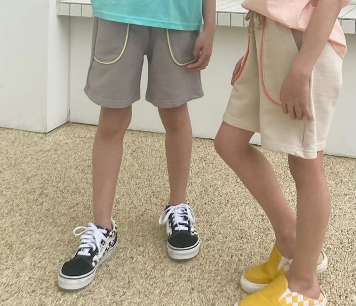 POISSON - Korean Children Fashion - #Kfashion4kids - Line Shorts - 4