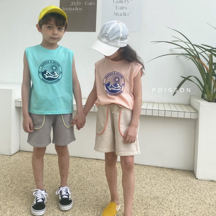 POISSON - Korean Children Fashion - #Kfashion4kids - Line Shorts - 9
