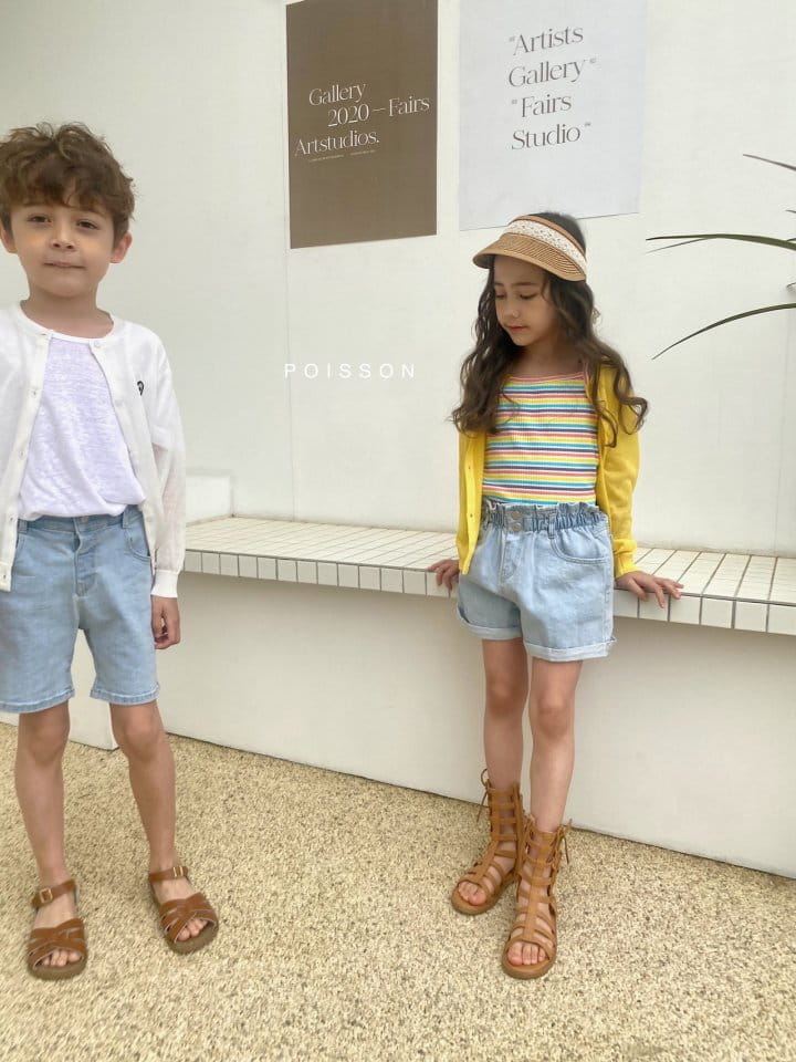 POISSON - Korean Children Fashion - #Kfashion4kids - Heart Summer Cardigan - 12