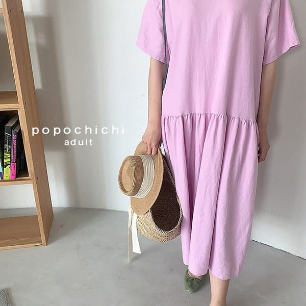 POPOCHICHI - Korean Children Fashion - #Kfashion4kids - Mom Violet One-piece