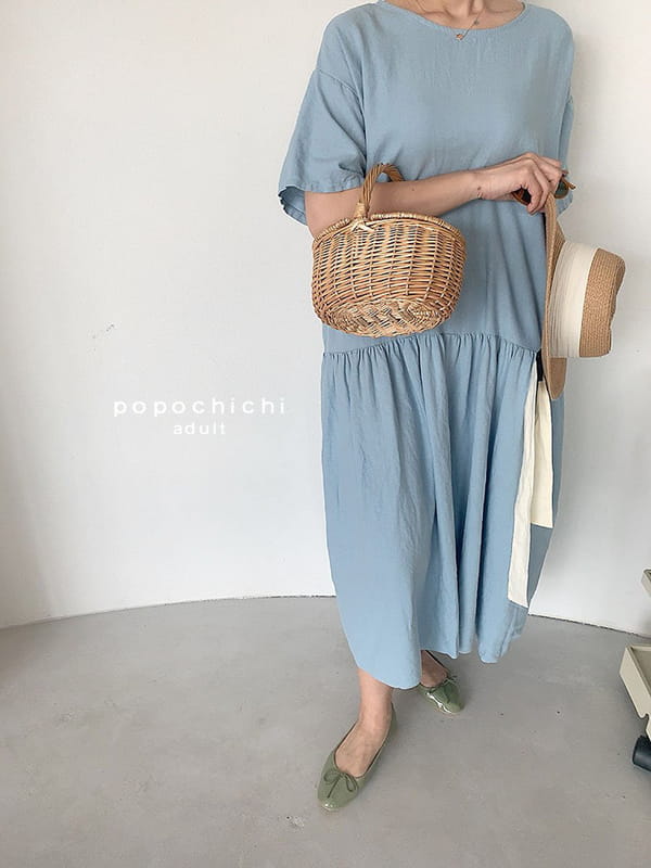 POPOCHICHI - Korean Children Fashion - #Kfashion4kids - Mom Violet One-piece - 2