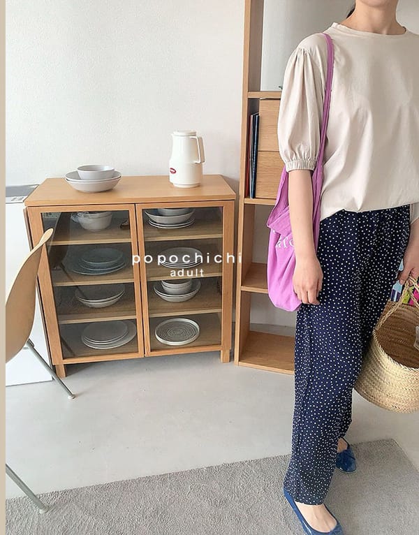 POPOCHICHI - Korean Children Fashion - #Kfashion4kids - Mom Puff Sleeves Tee - 4