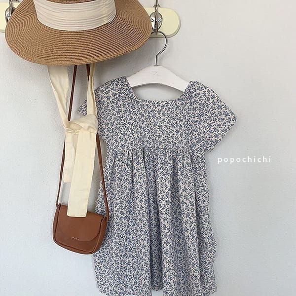 POPOCHICHI - Korean Children Fashion - #Kfashion4kids - Mom Dots Flower One-piece - 9
