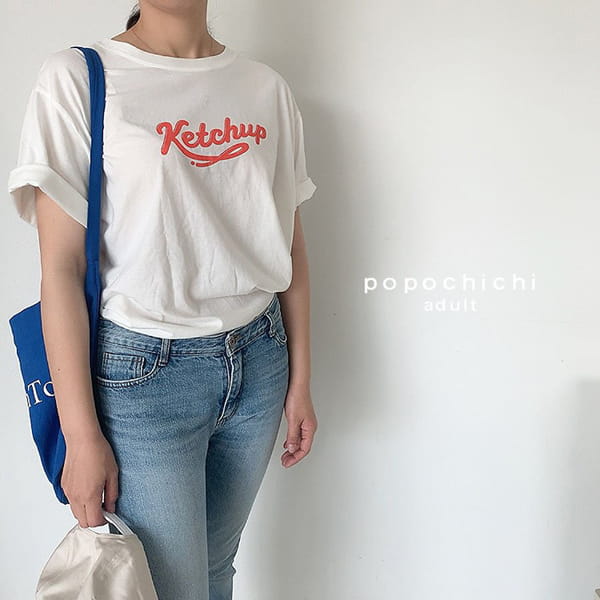 POPOCHICHI - Korean Children Fashion - #Kfashion4kids - Mom Ketchup Tee - 10