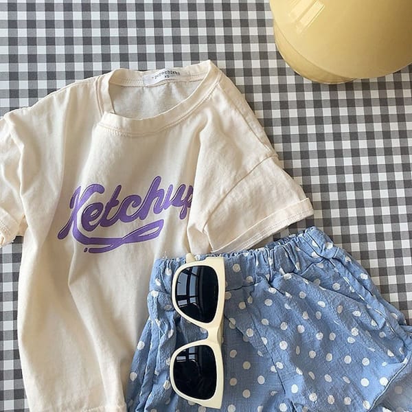 POPOCHICHI - Korean Children Fashion - #Kfashion4kids - Mom Ketchup Tee - 3