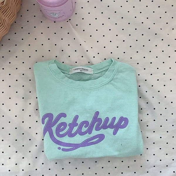 POPOCHICHI - Korean Children Fashion - #Kfashion4kids - Ketchup Tee - 4