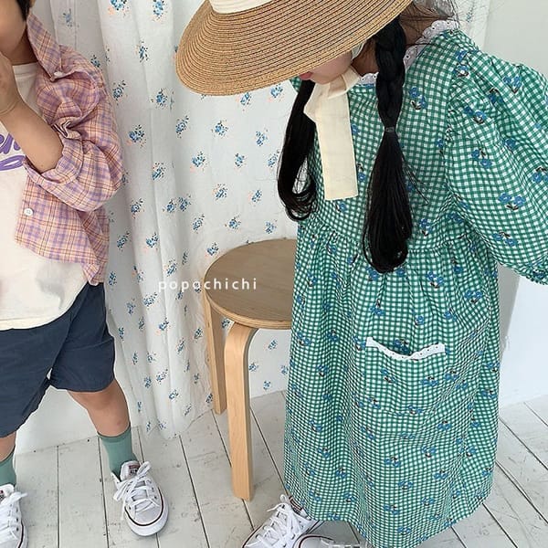 POPOCHICHI - Korean Children Fashion - #Kfashion4kids - Garden One-piece - 4