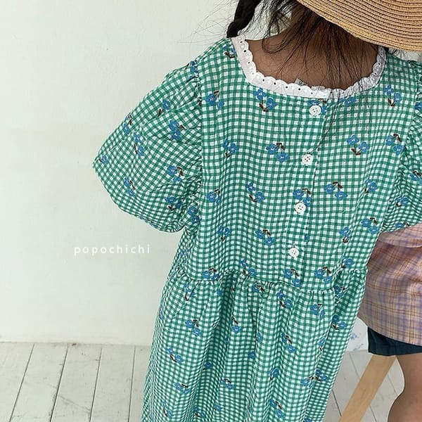 POPOCHICHI - Korean Children Fashion - #Kfashion4kids - Garden One-piece - 5
