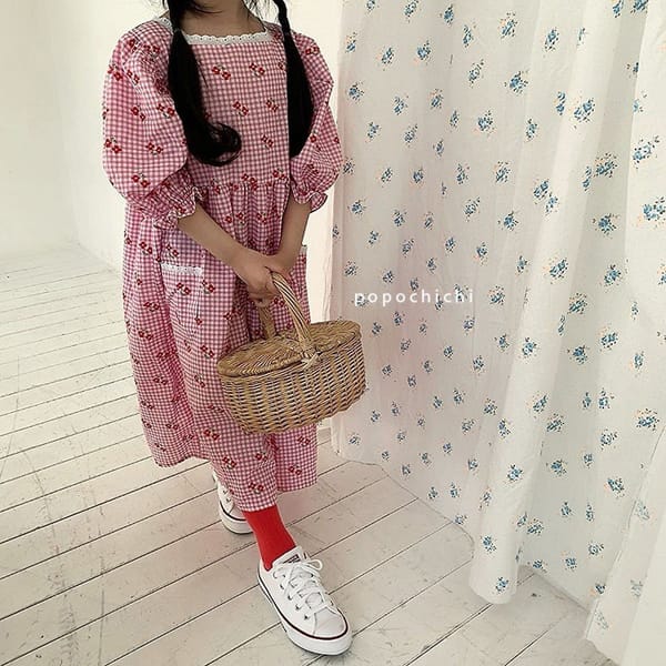 POPOCHICHI - Korean Children Fashion - #Kfashion4kids - Garden One-piece - 7