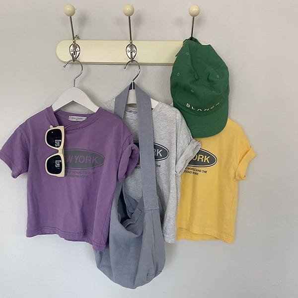 POPOCHICHI - Korean Children Fashion - #Kfashion4kids - New York Tee - 10