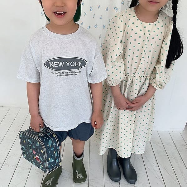 POPOCHICHI - Korean Children Fashion - #Kfashion4kids - New York Tee - 4