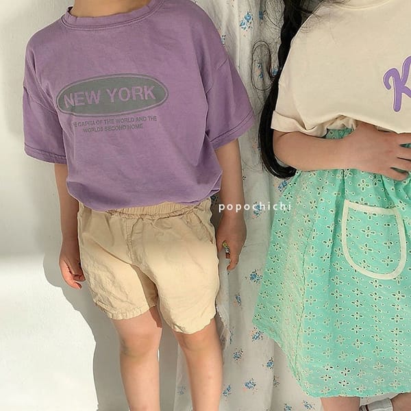 POPOCHICHI - Korean Children Fashion - #Kfashion4kids - New York Tee - 7