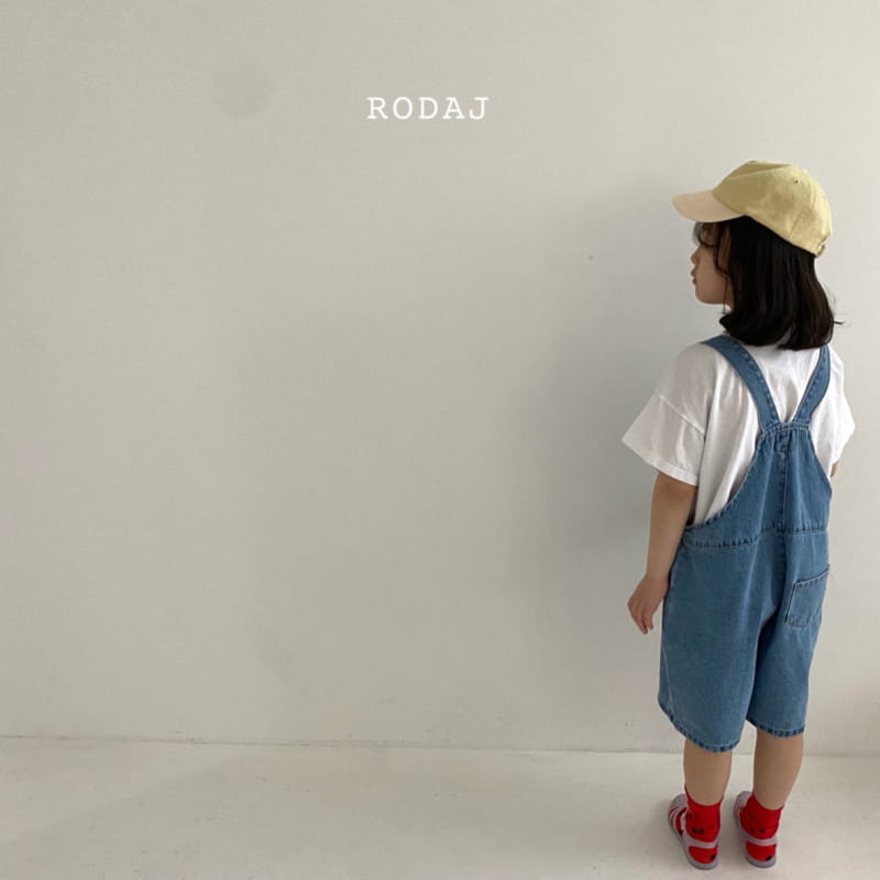 RODA J - Korean Children Fashion - #Kfashion4kids - Dinner Denim Dungarees - 10