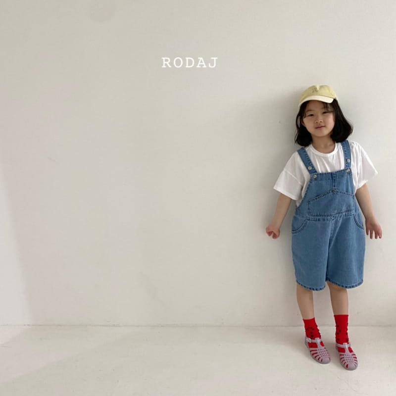 RODA J - Korean Children Fashion - #Kfashion4kids - Dinner Denim Dungarees - 11