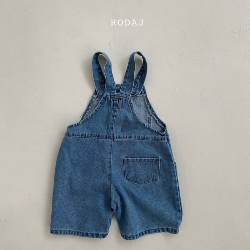 RODA J - Korean Children Fashion - #Kfashion4kids - Dinner Denim Dungarees - 2
