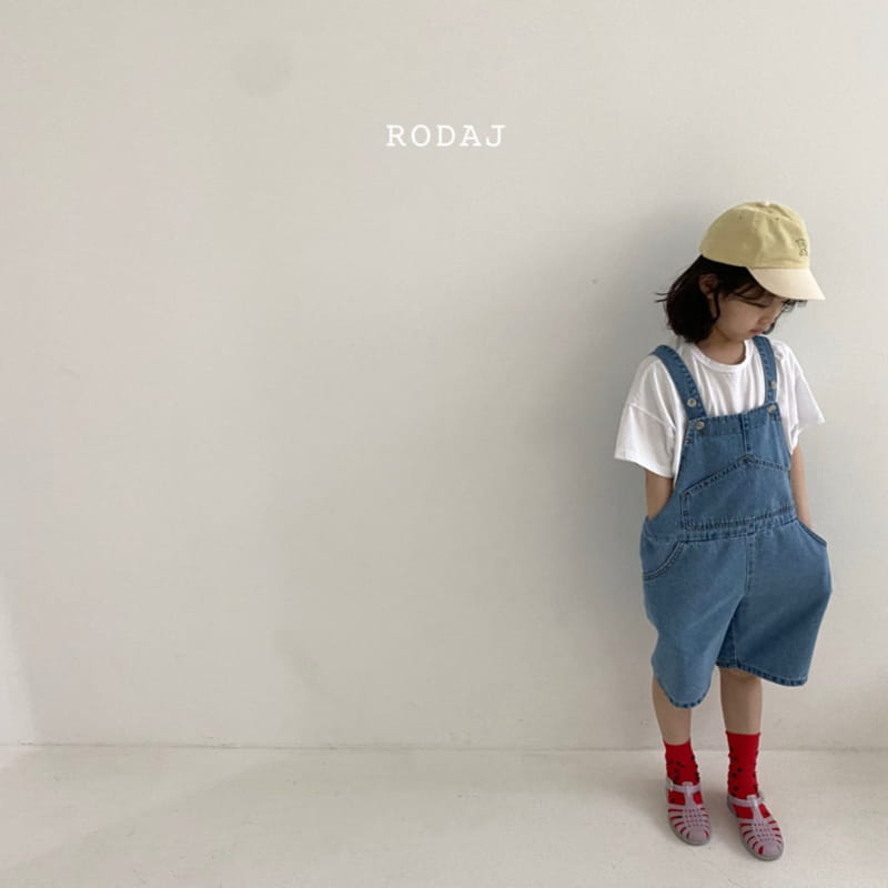 RODA J - Korean Children Fashion - #Kfashion4kids - Dinner Denim Dungarees - 8