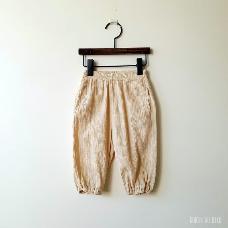 SAEROBIN - Korean Children Fashion - #Kfashion4kids - Linen Jogger Pants