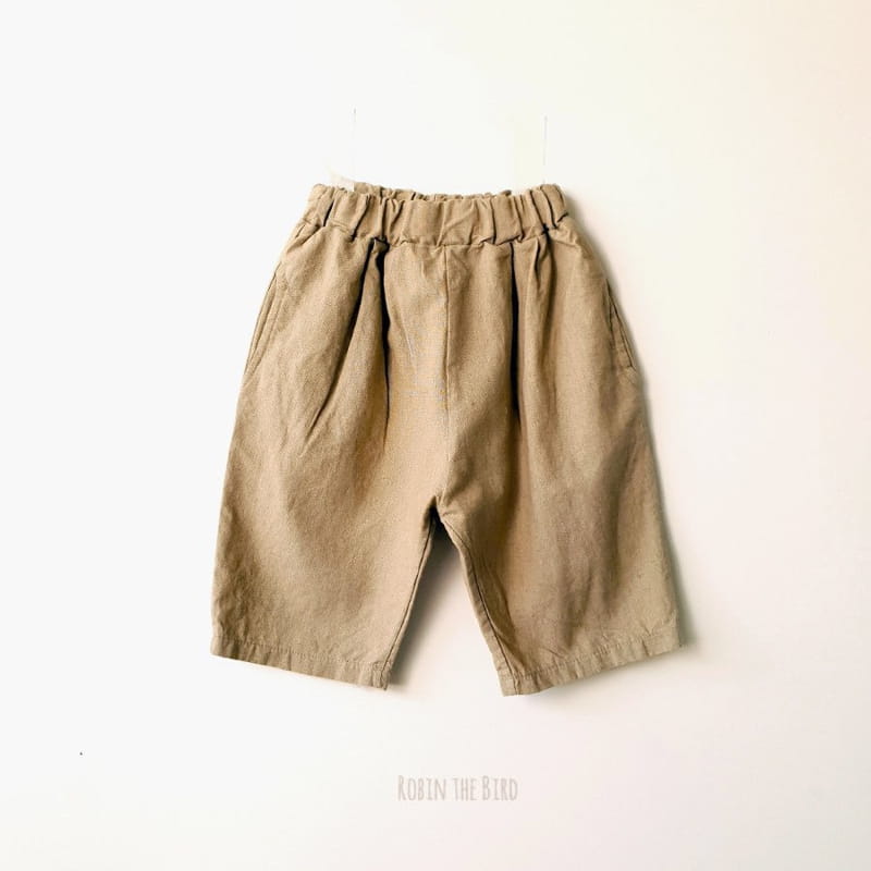 SAEROBIN - Korean Children Fashion - #Kfashion4kids - Linen Baggy Pants - 2