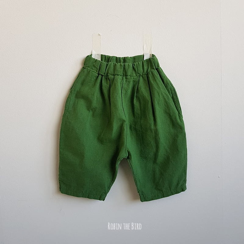 SAEROBIN - Korean Children Fashion - #Kfashion4kids - Linen Baggy Pants - 3