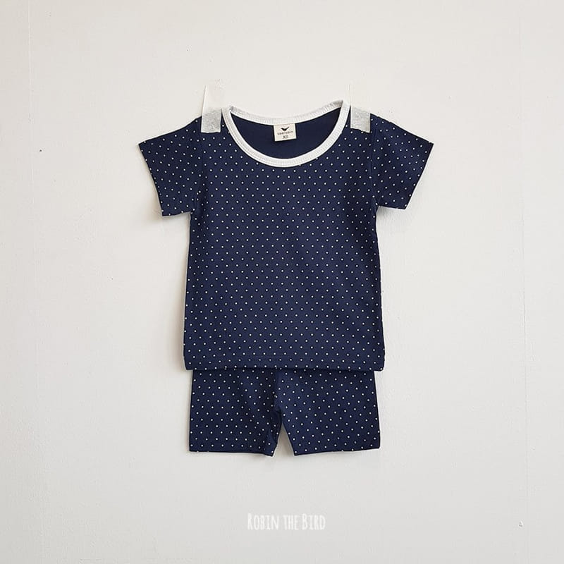 SAEROBIN - Korean Children Fashion - #Kfashion4kids - Dot Short Sleeves Easywear - 4