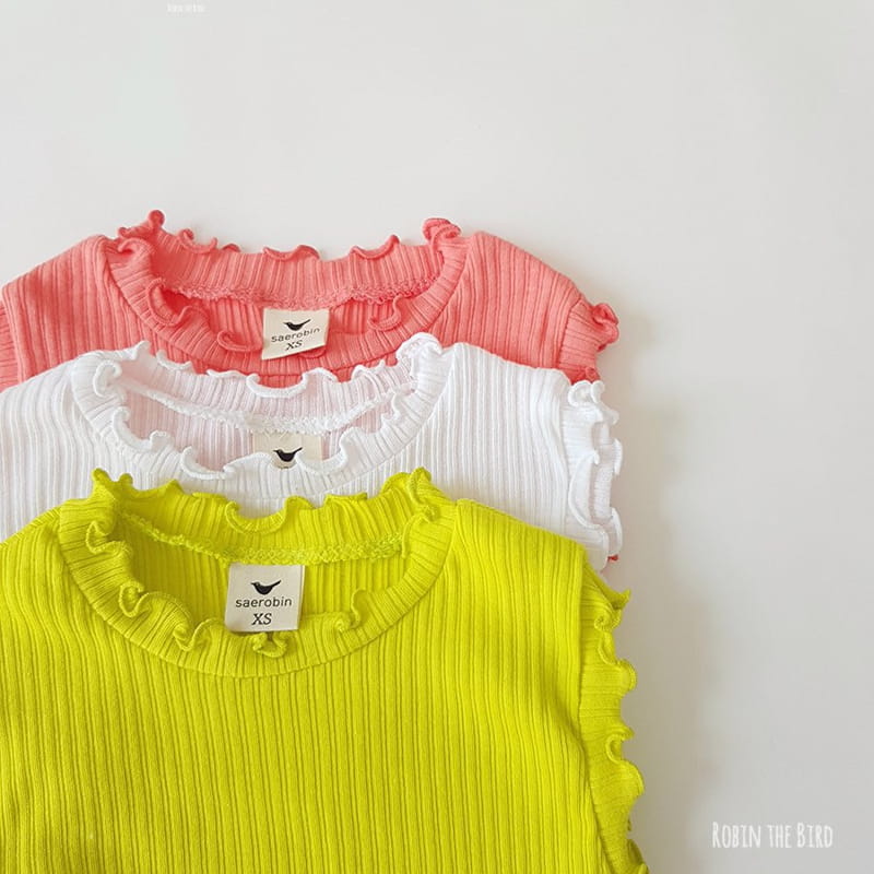 SAEROBIN - Korean Children Fashion - #Kfashion4kids - Wave Sleeveless Tee - 9