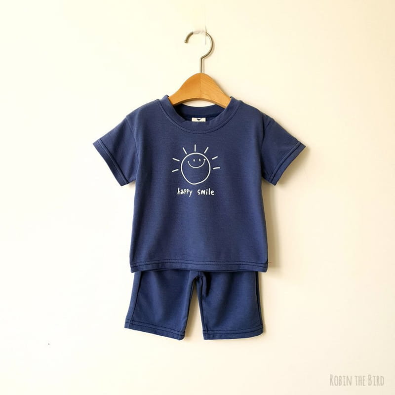 SAEROBIN - Korean Children Fashion - #Kfashion4kids - Sun Short Sleeves Top Bottom Set - 4