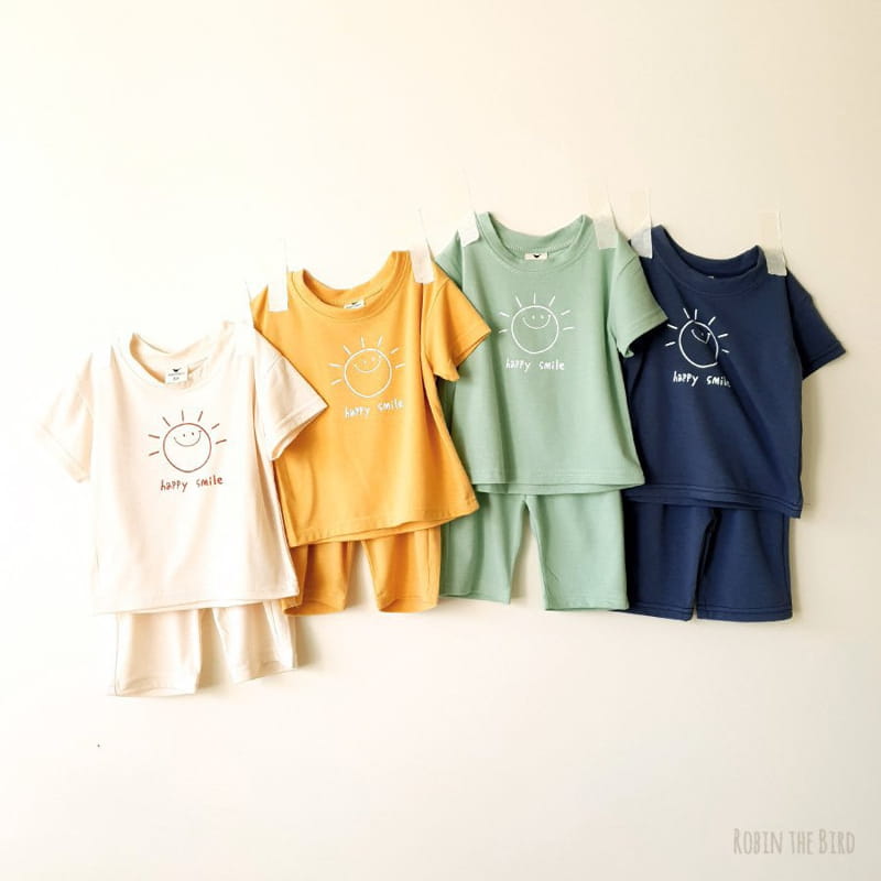 SAEROBIN - Korean Children Fashion - #Kfashion4kids - Sun Short Sleeves Top Bottom Set - 7