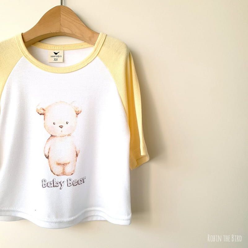 SAEROBIN - Korean Children Fashion - #Kfashion4kids - Teddy Raglan Top Bottom Set - 6