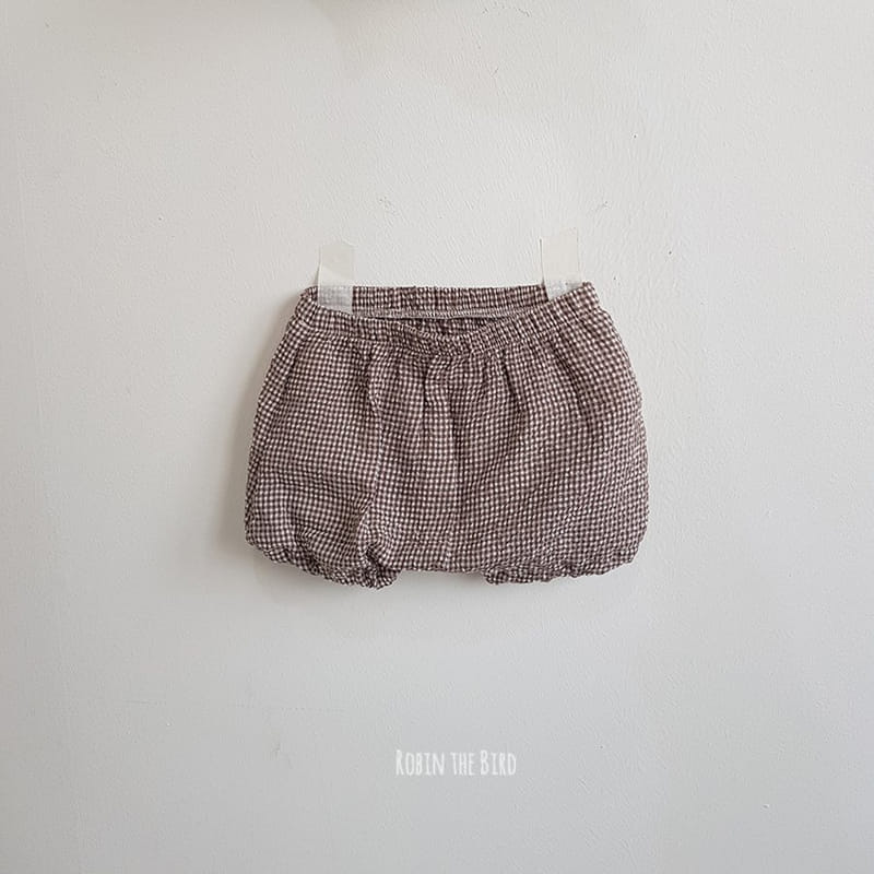 SAEROBIN - Korean Children Fashion - #Kfashion4kids - Check Bloomer Top Bottom Set - 6