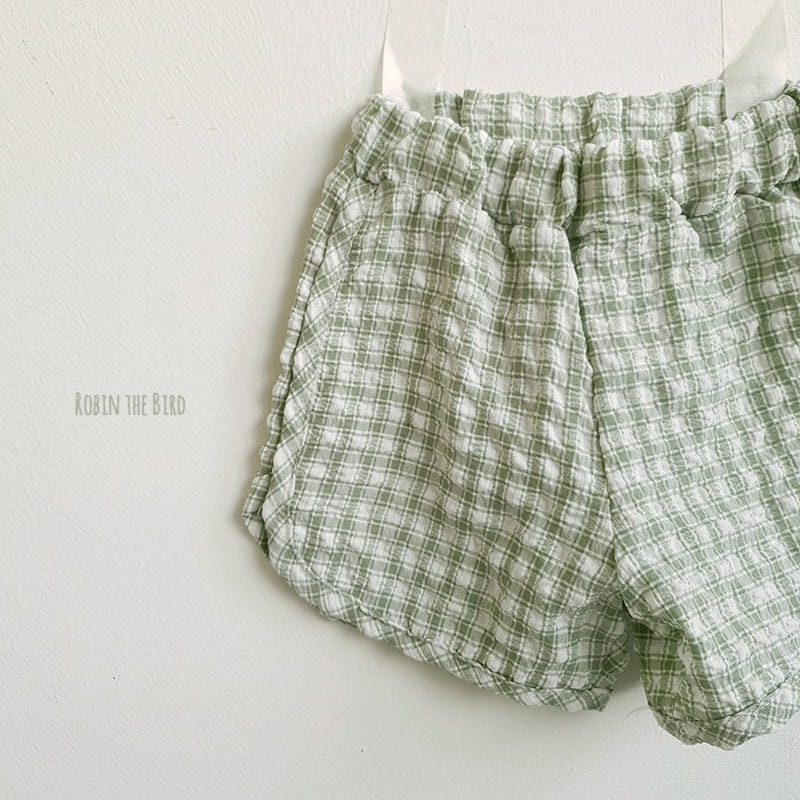 SAEROBIN - Korean Children Fashion - #Kfashion4kids - Volume Check Sleeveless Top Bottom Set - 6