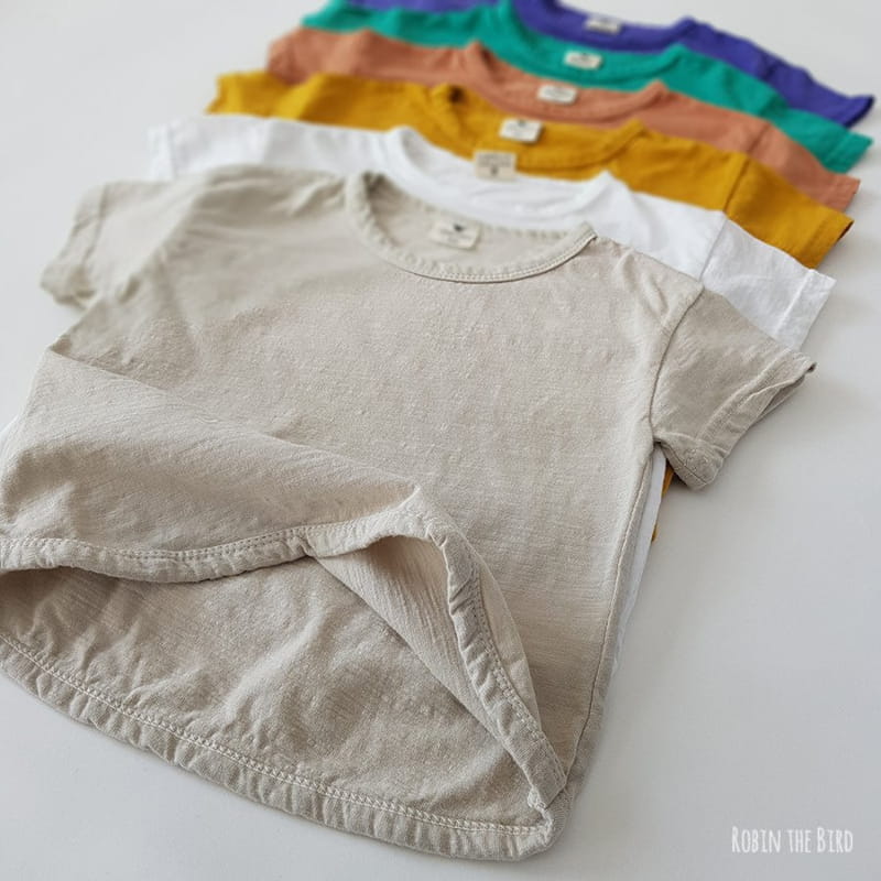 SAEROBIN - Korean Children Fashion - #Kfashion4kids - Short Sleeves Slub Tee - 10